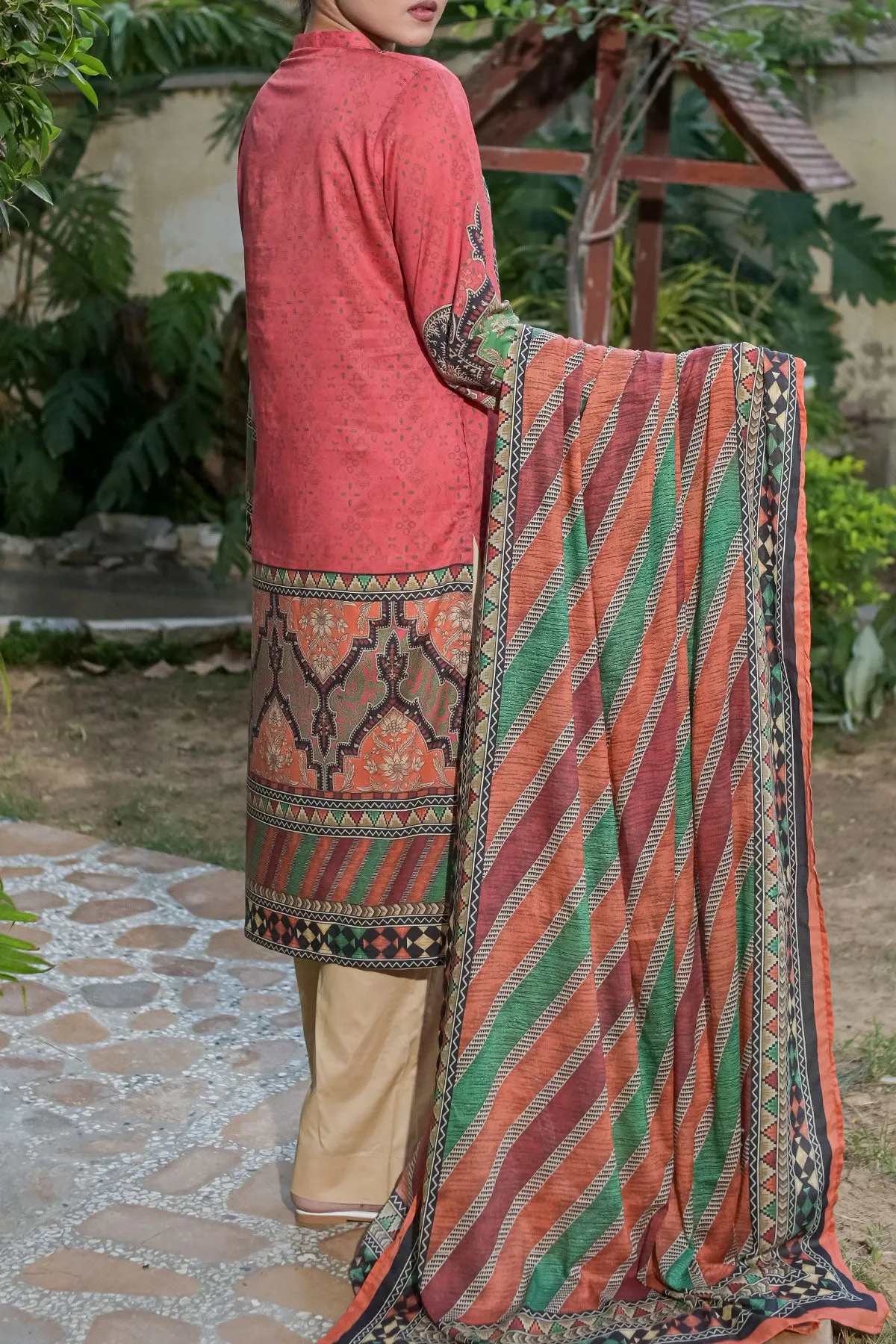 3 PIECE DIGITAL PRINT LAWN| DPC-258