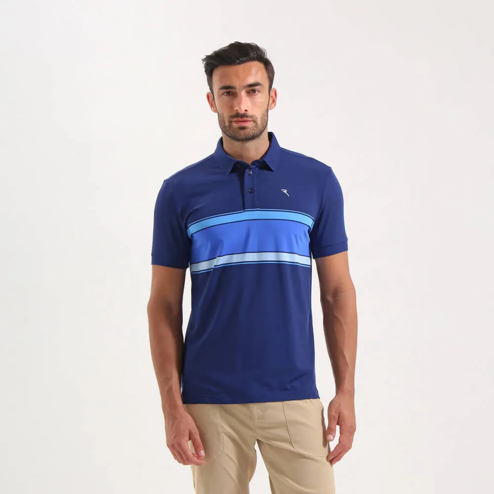 AGELONG | STRIPED SUNBLOCK POLO