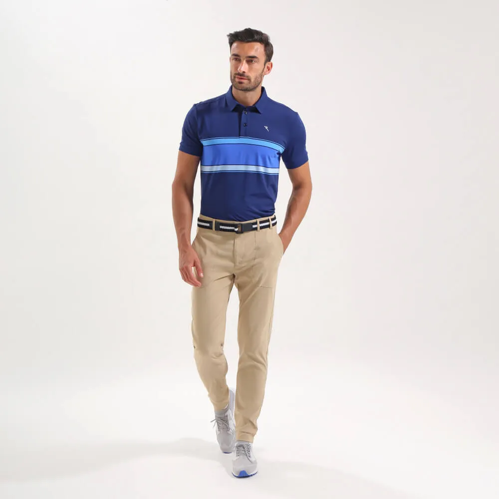 AGELONG | STRIPED SUNBLOCK POLO