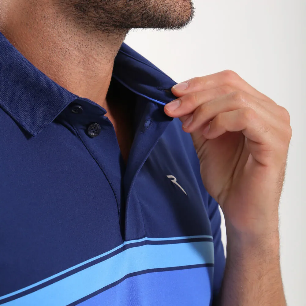 AGELONG | STRIPED SUNBLOCK POLO