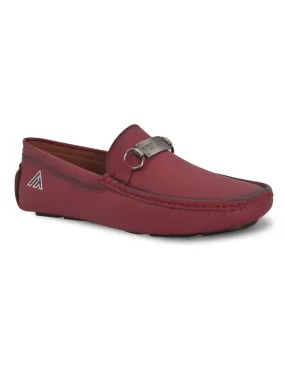 Alberto torresi Synthetic Bordo Casual Loafers