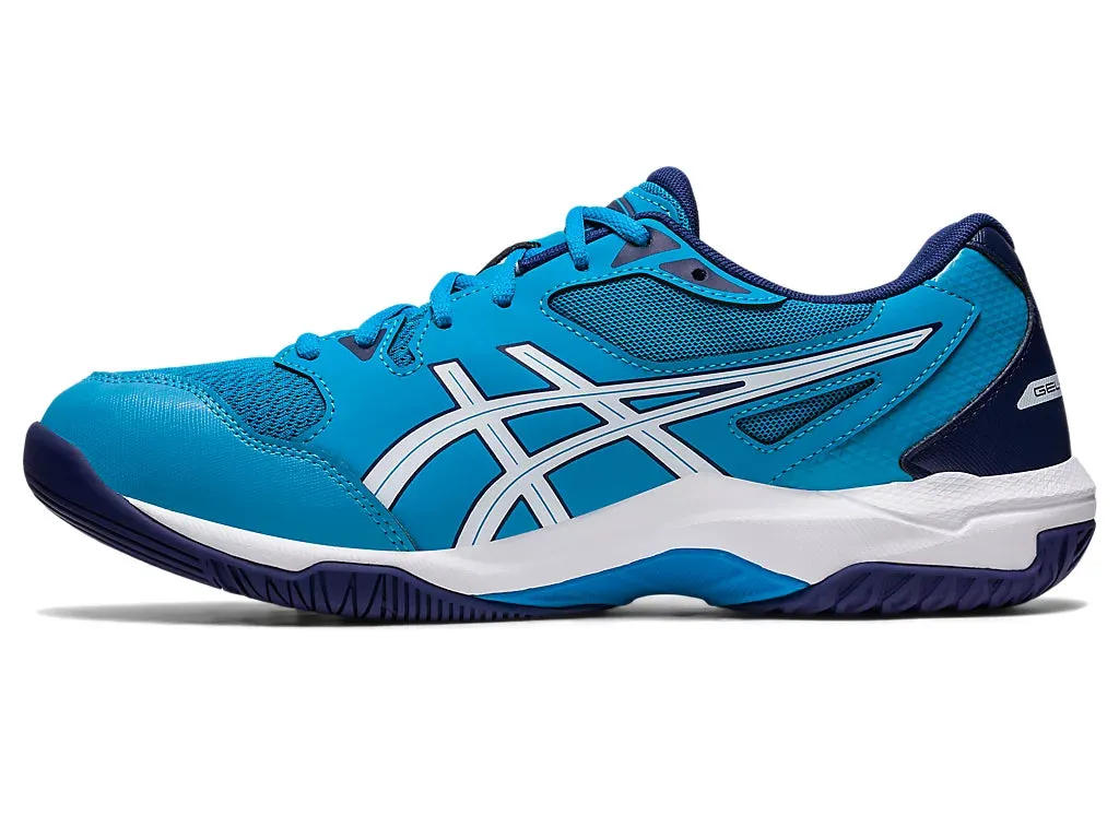 Asics Gel Rocket 10 Badminton Shoe | Island Blue/White