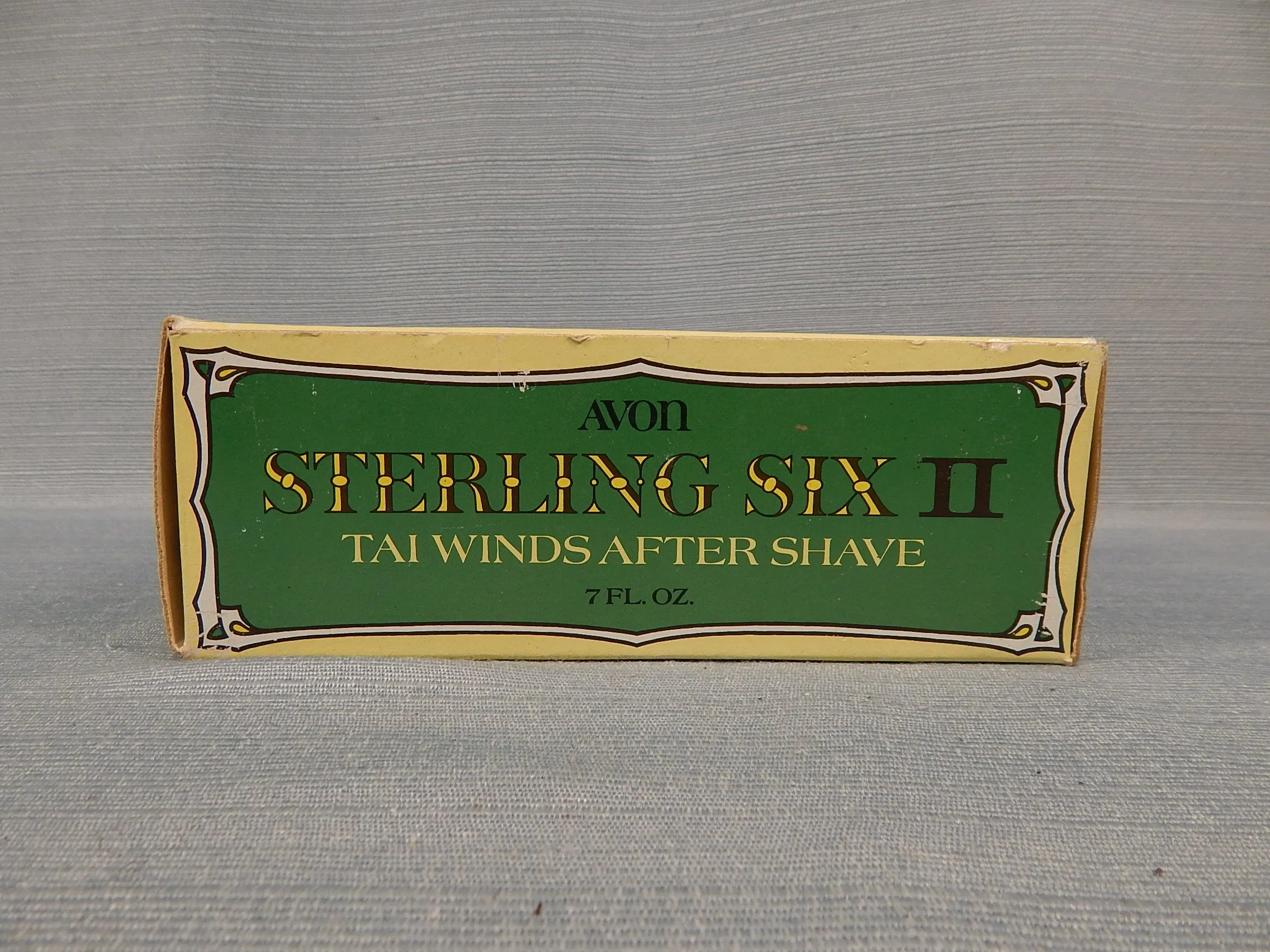 Avon Sterling Six II After Shave Bottle in Box