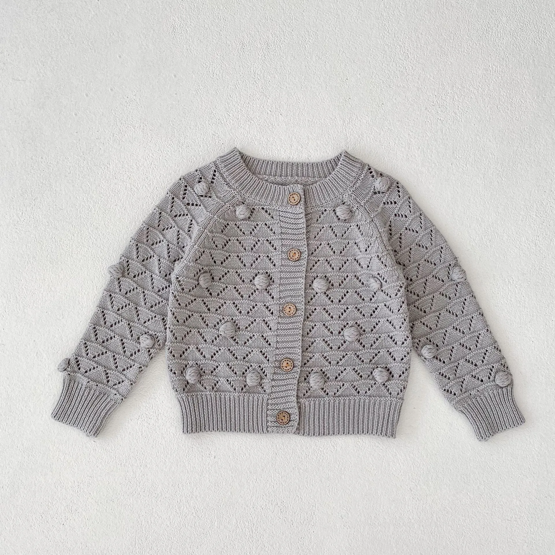 Baby Kid Girls Solid Color Cardigan Wholesale 230828225