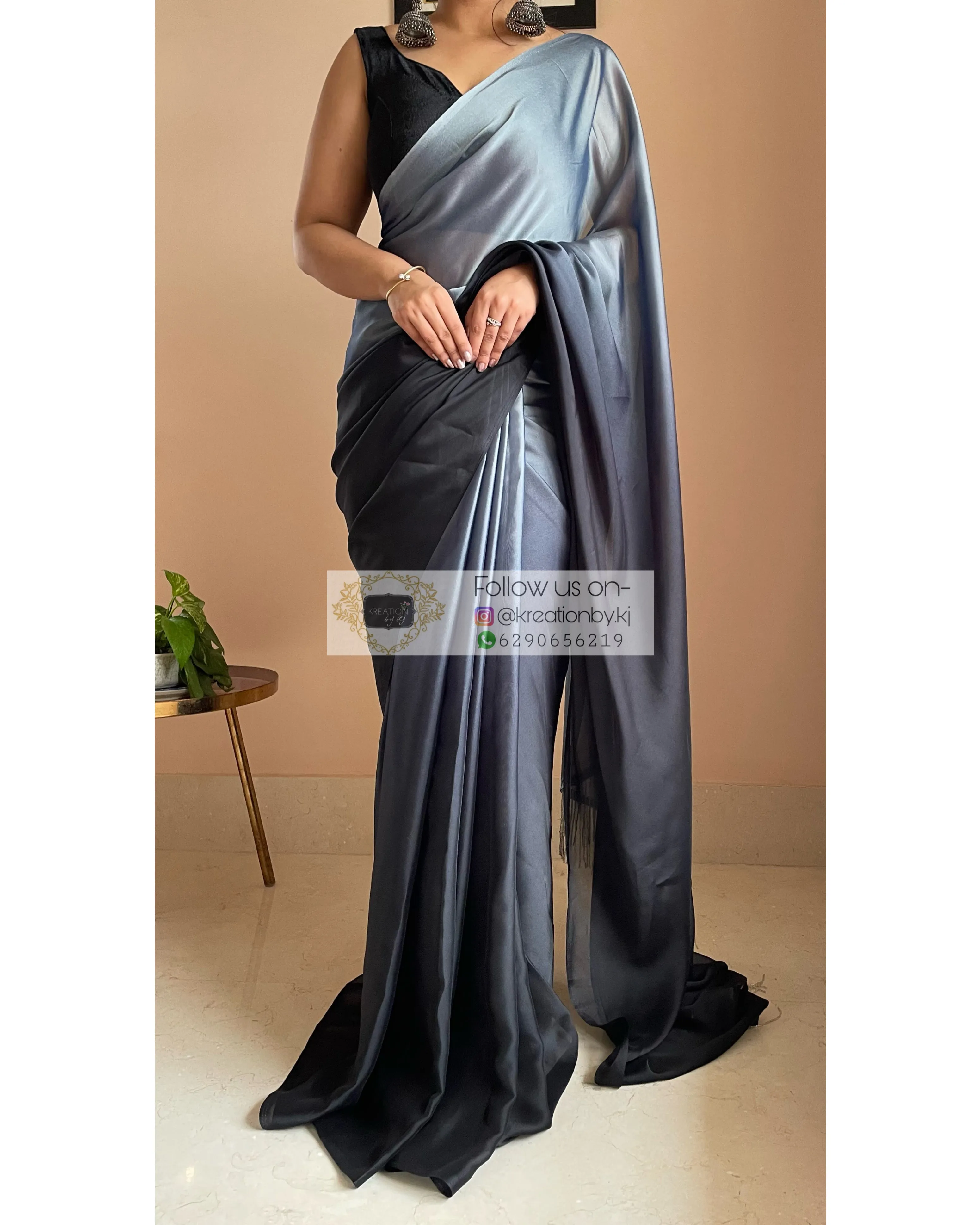 Badra Bahar Ombré Georgette Saree