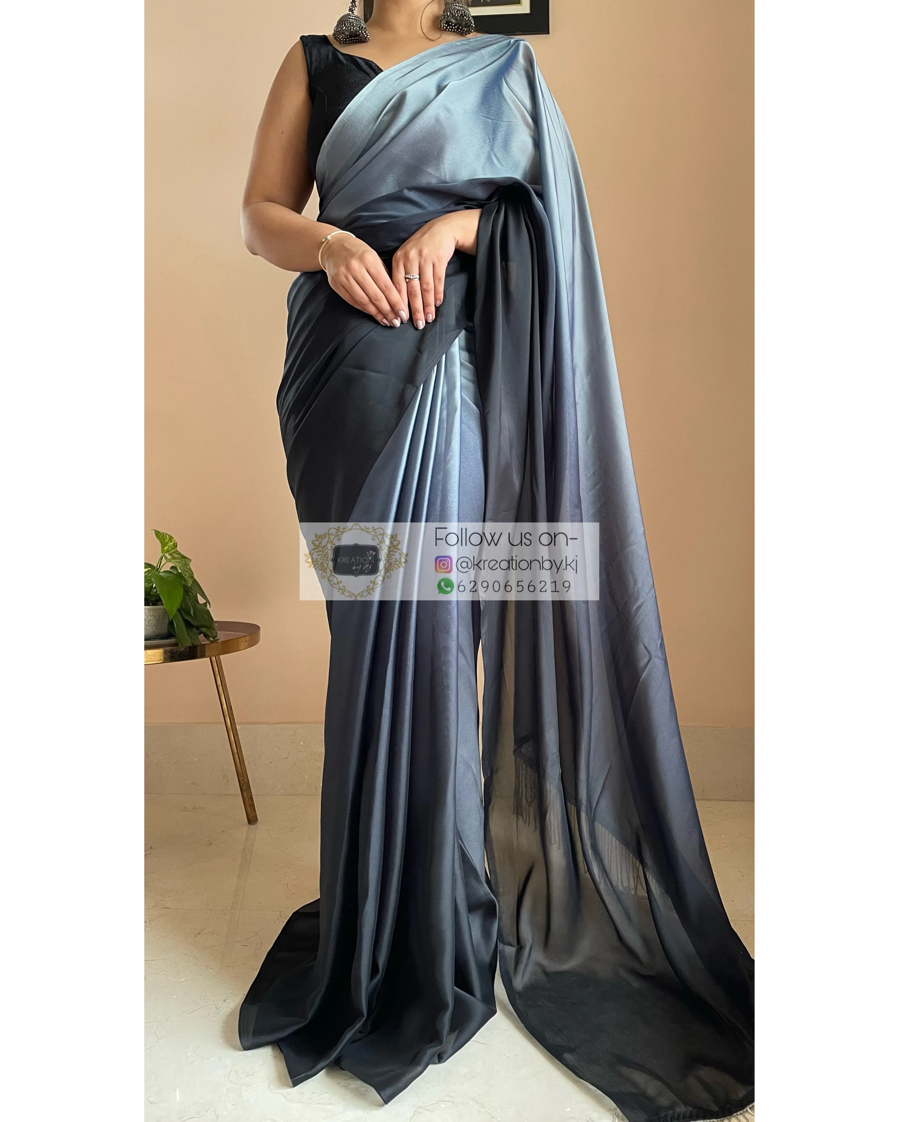 Badra Bahar Ombré Georgette Saree