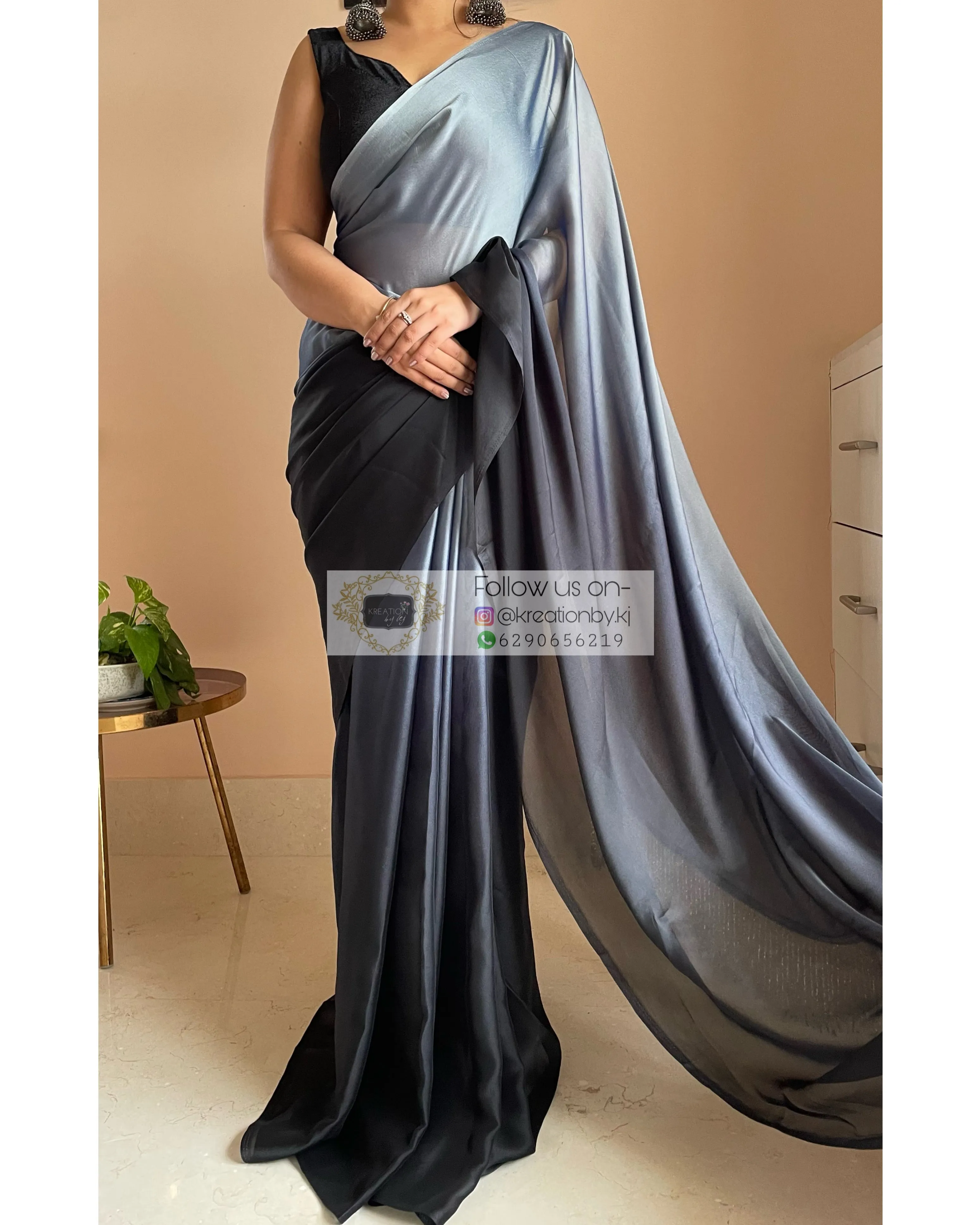 Badra Bahar Ombré Georgette Saree