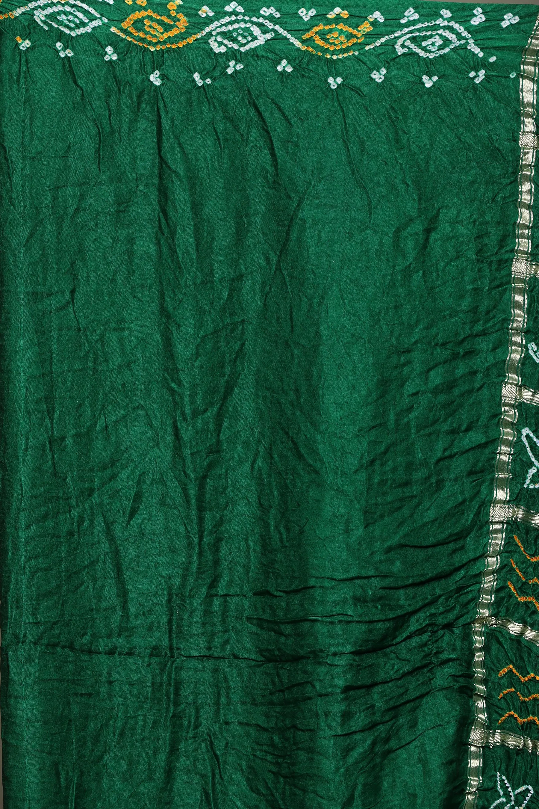 Bandhej Ghatchola Silk Saree with Zari work