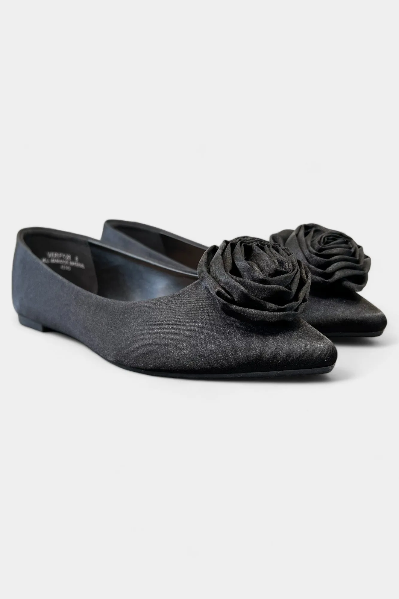 Black Imogen Flats