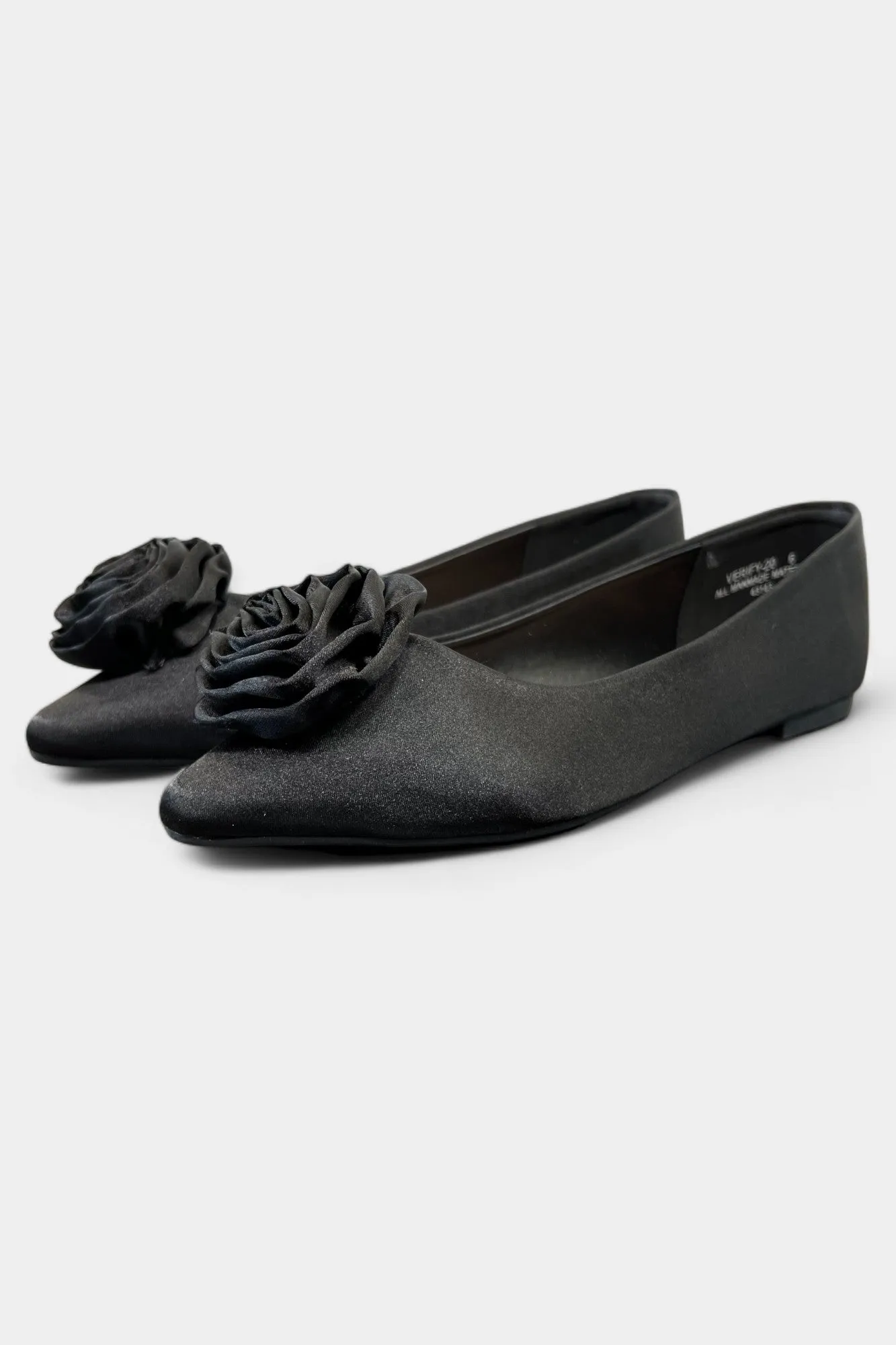 Black Imogen Flats