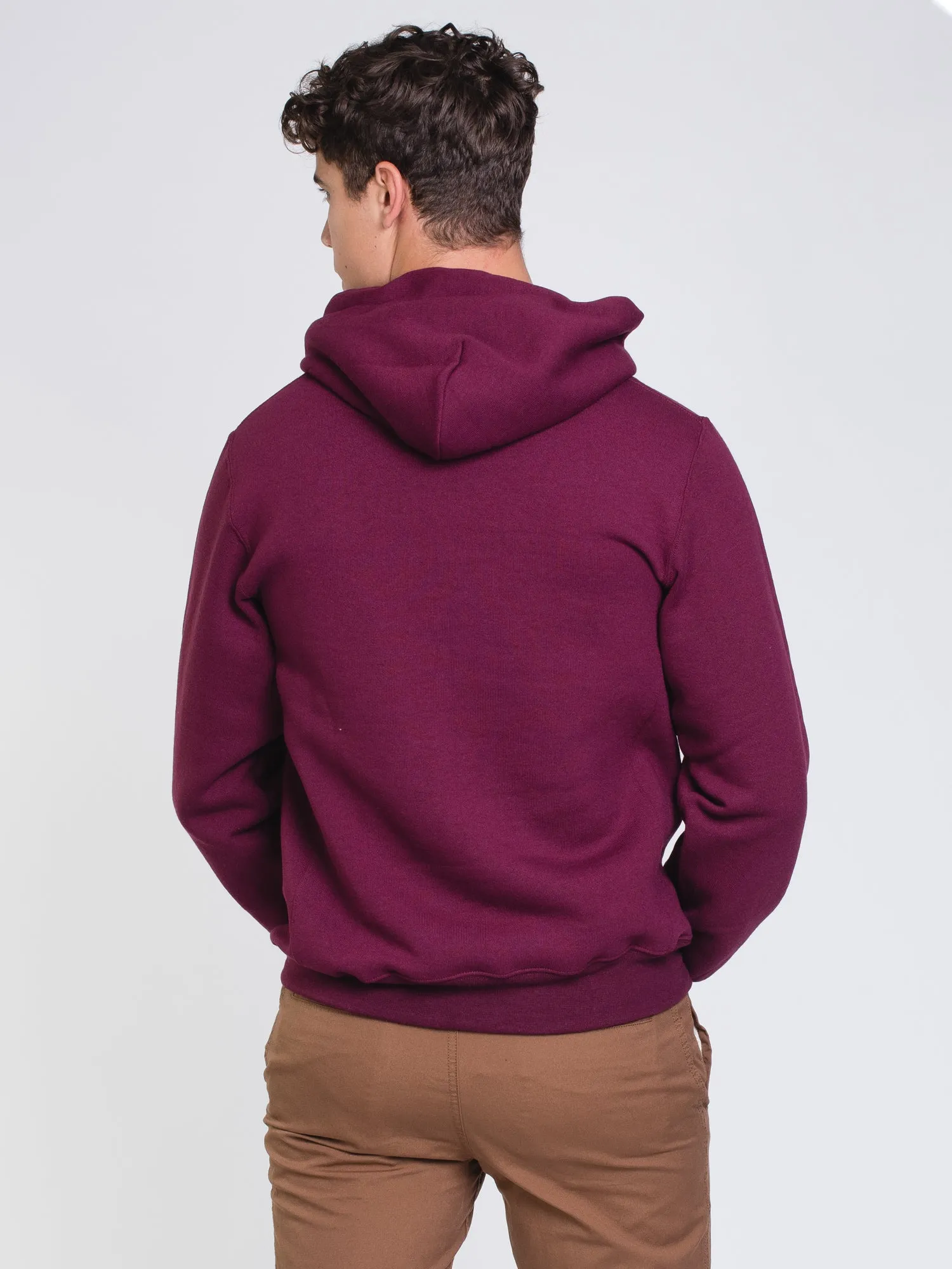 BOATHOUSE RETRO OARS HOOD - MAROON - CLEARANCE