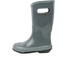 Bogs Childrens Rainboot Solid Gray