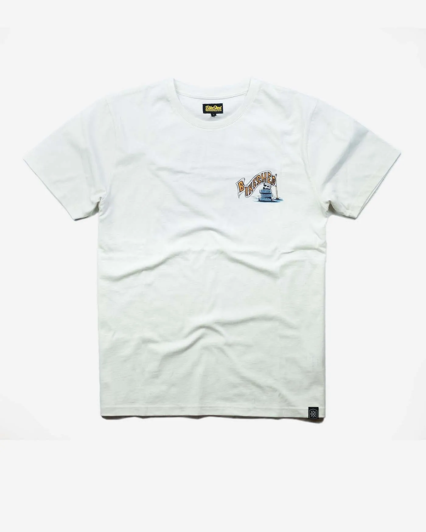 BSMC Track Wolf T Shirt - Off White