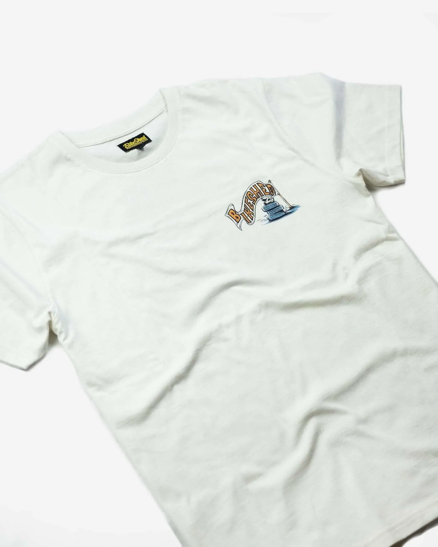 BSMC Track Wolf T Shirt - Off White