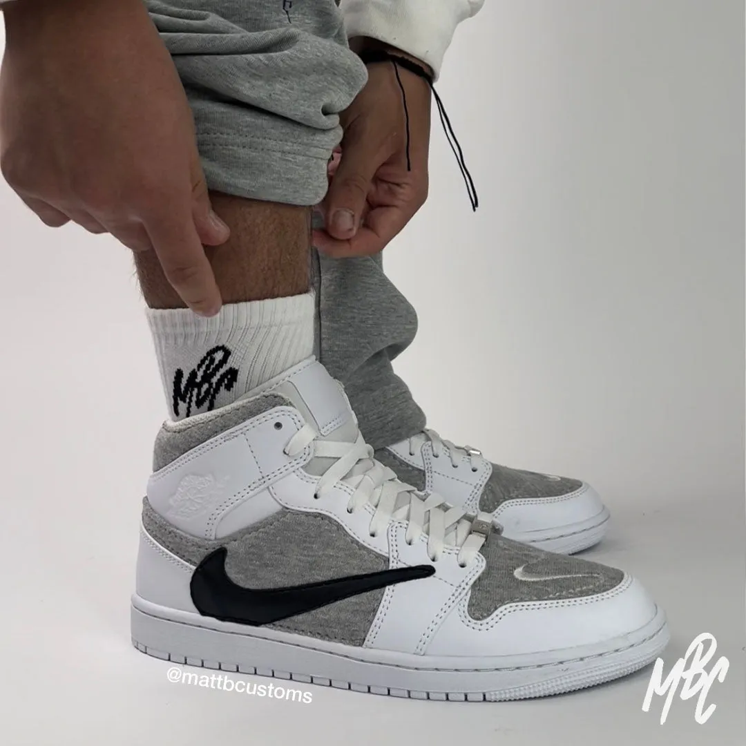 Cactus Joggers - Jordan 1 Mid Custom