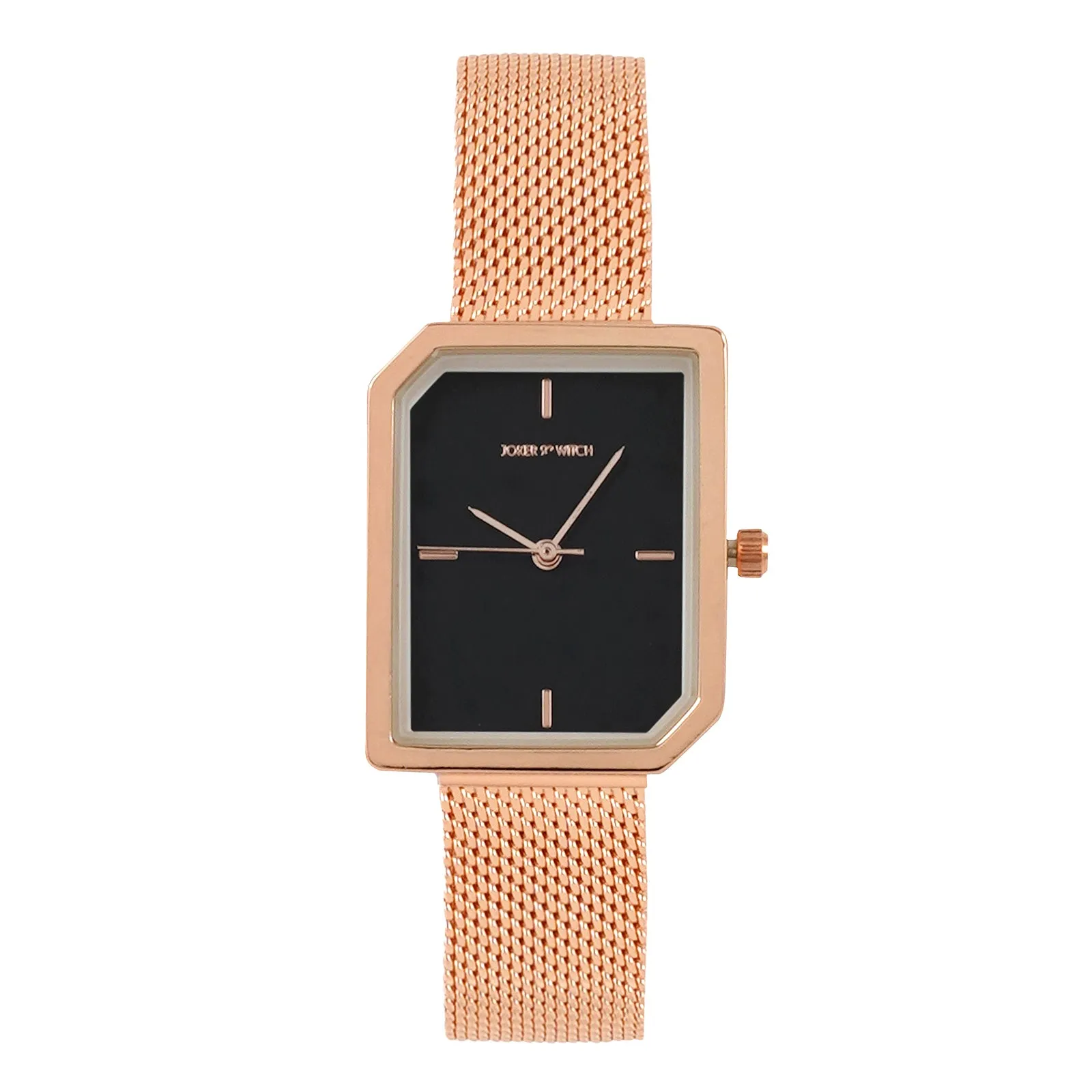 Candace Rosegold Watch Bracelet Stack