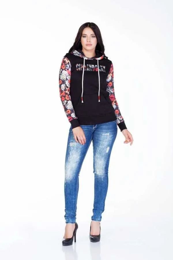 Cipo & Baxx Damen Sweat-Shirt