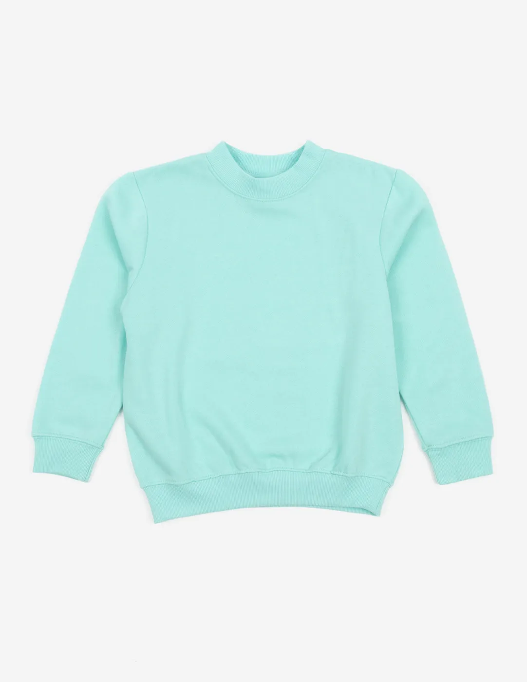 Classic Solid Color Pullover Sweatshirt