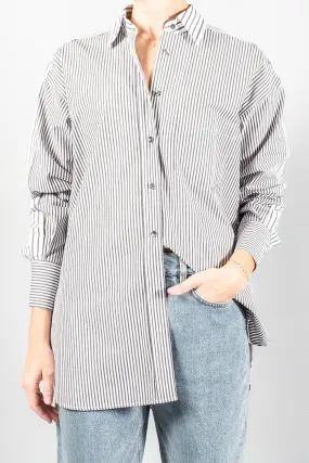 Closed Chestpocket Long Sleeve Blouse