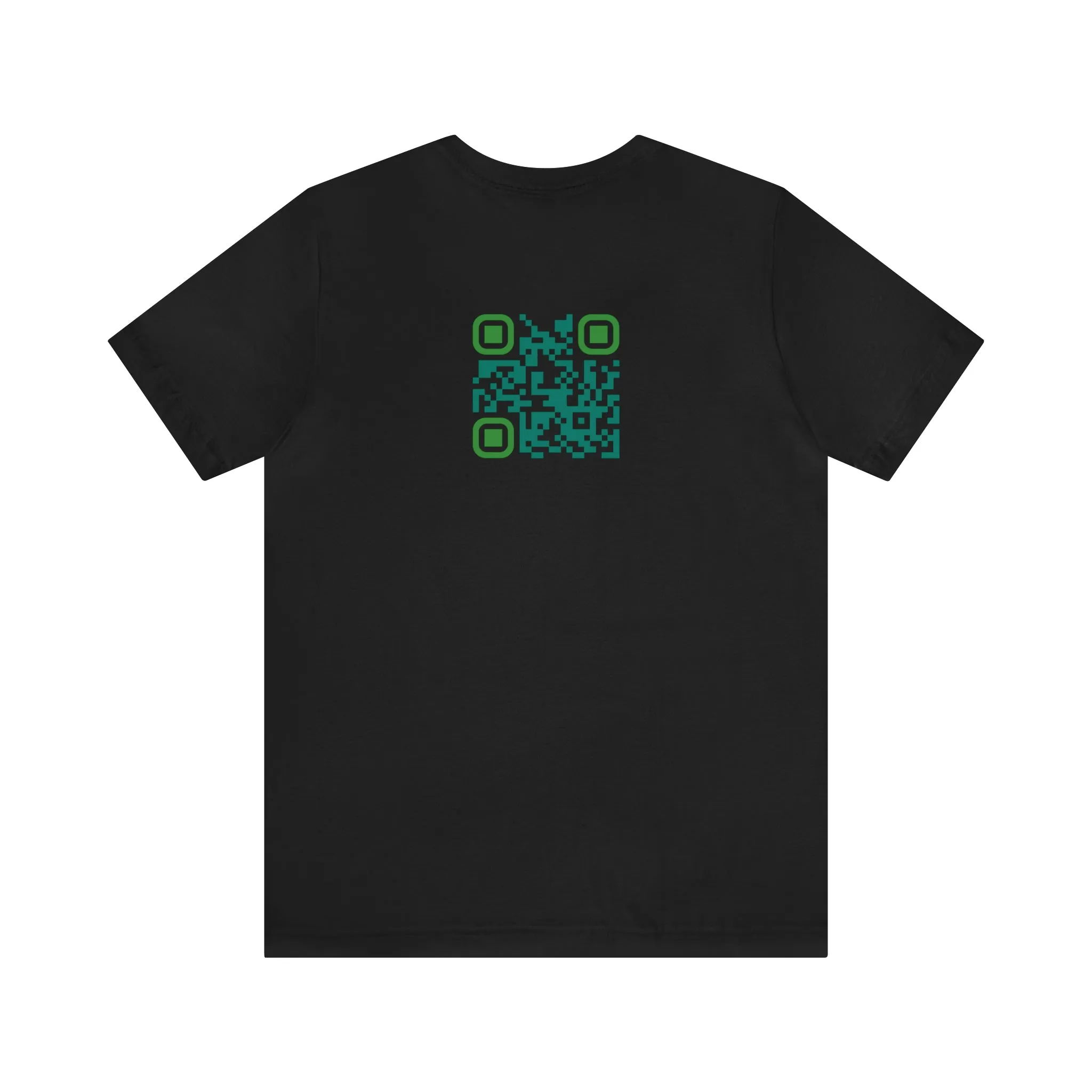 Compassion is Free Unisex Jersey Short Sleeve Tee, QR Code T-shirt, Hidden Message t-shirt, Positive T-shirt, Empowering T-shirt