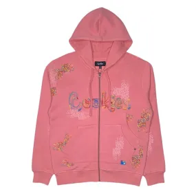 Cookies Anthem Fleece Zip Hoodie (Dusty Rose) 1565H6812