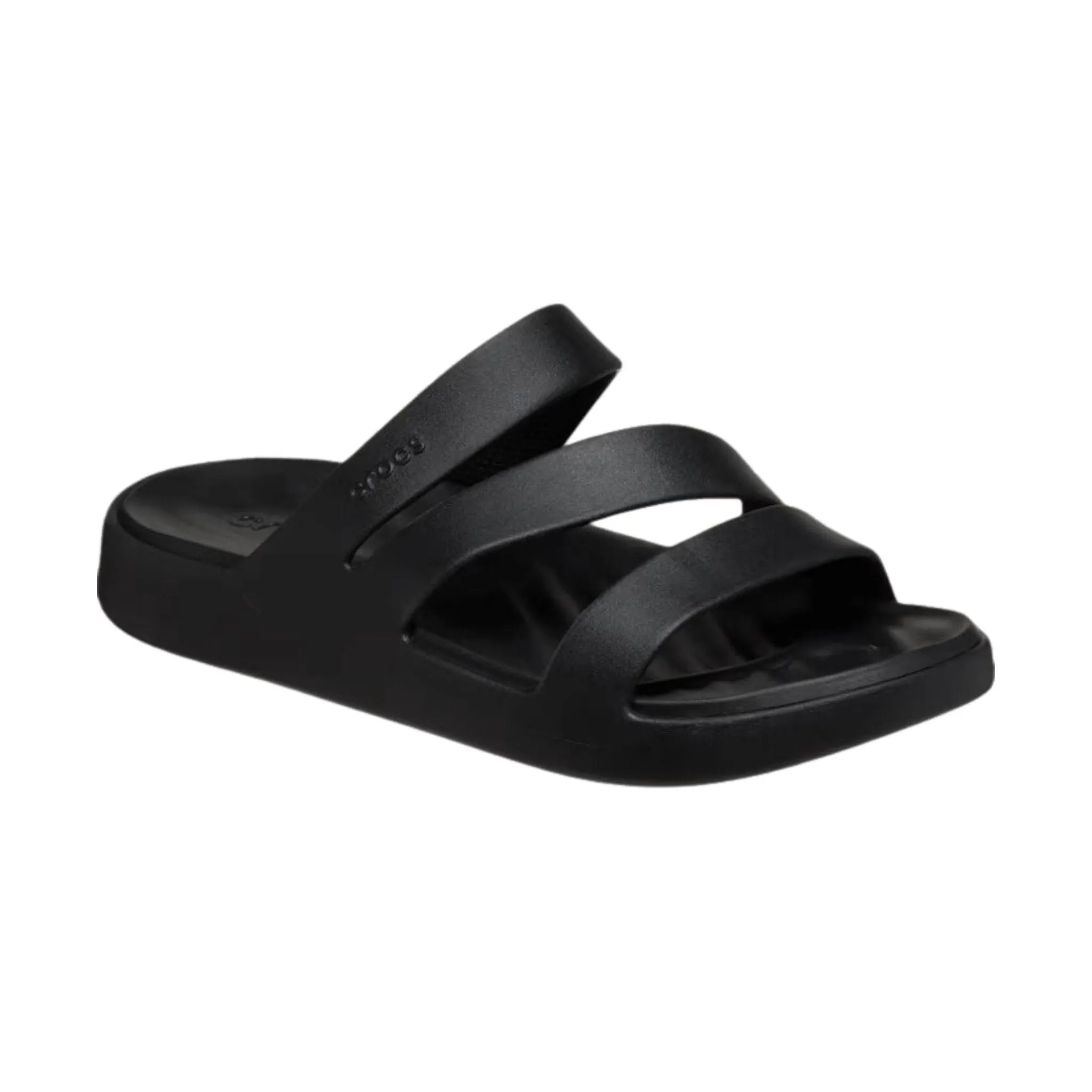 Crocs Women's Getaway Strappy Sandals - Black