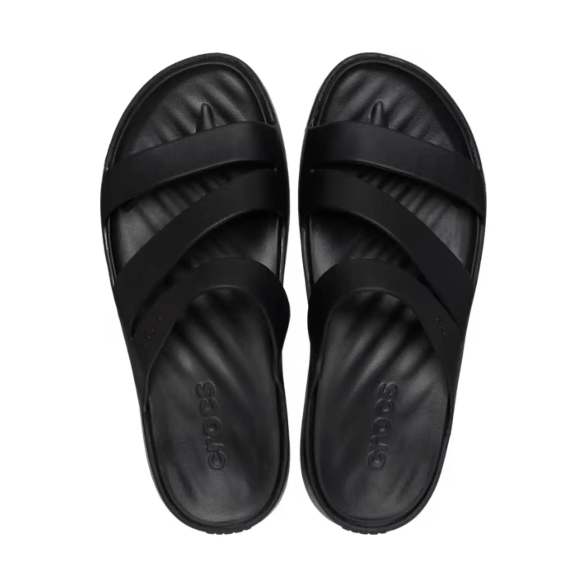 Crocs Women's Getaway Strappy Sandals - Black