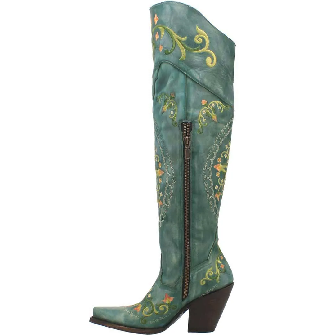 Dan Post Women's Flower Child Cowgirl Boots