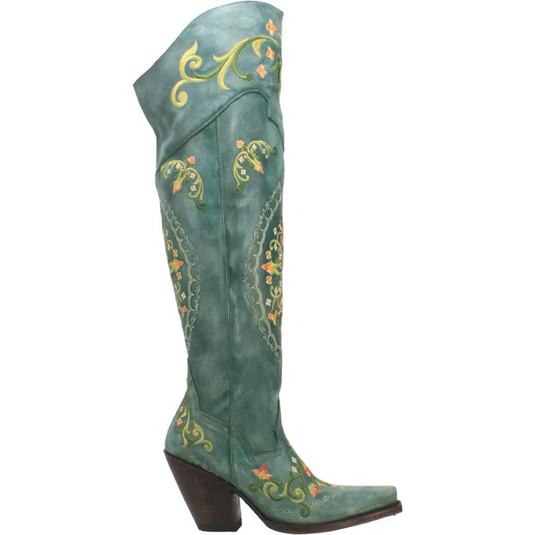 Dan Post Women's Flower Child Cowgirl Boots