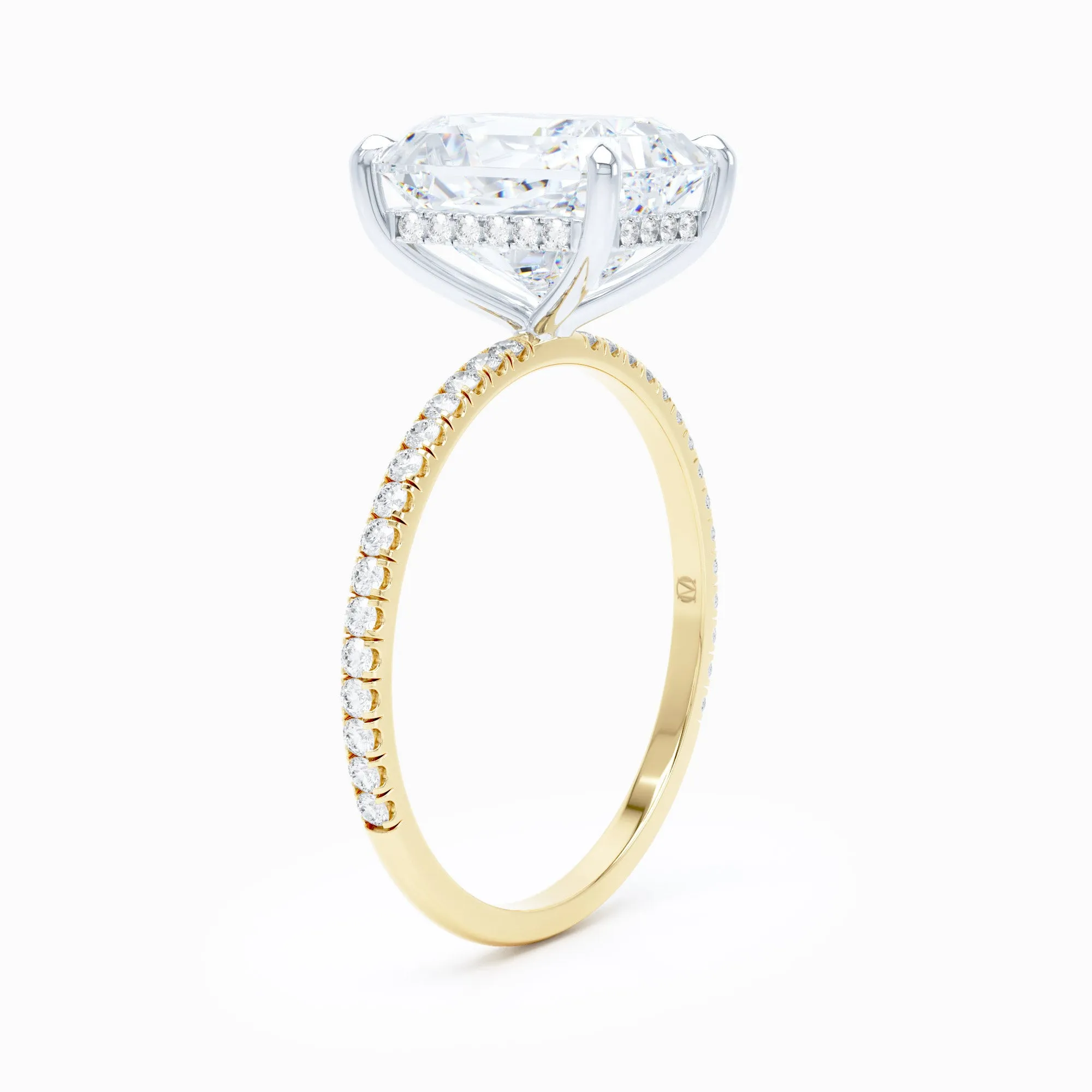 Delicate - Radiant Engagement Ring