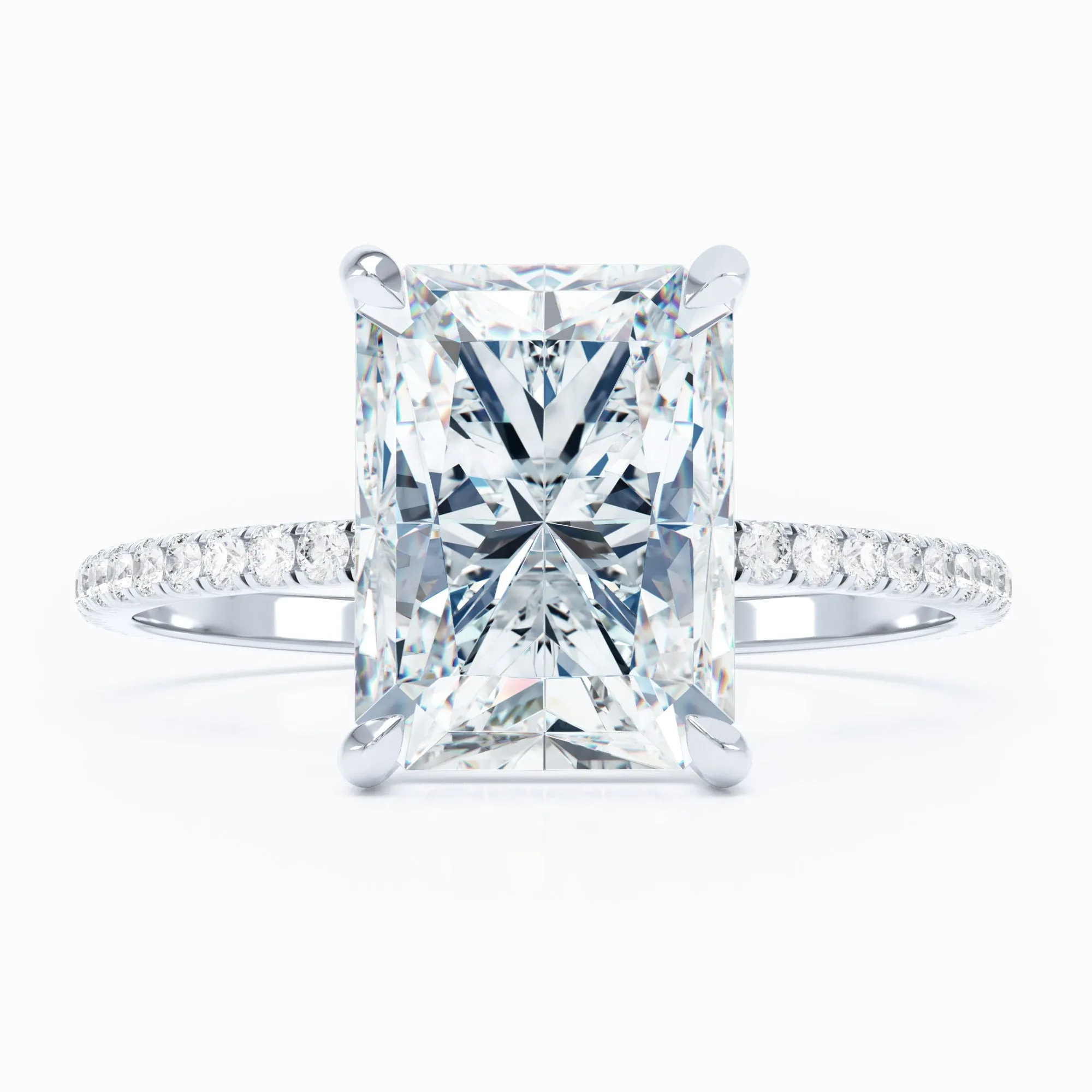 Delicate - Radiant Engagement Ring