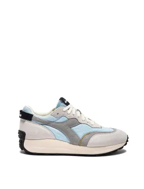 Diadora Womens Race Suede SW Trainer Dream Blue / Moon Gray