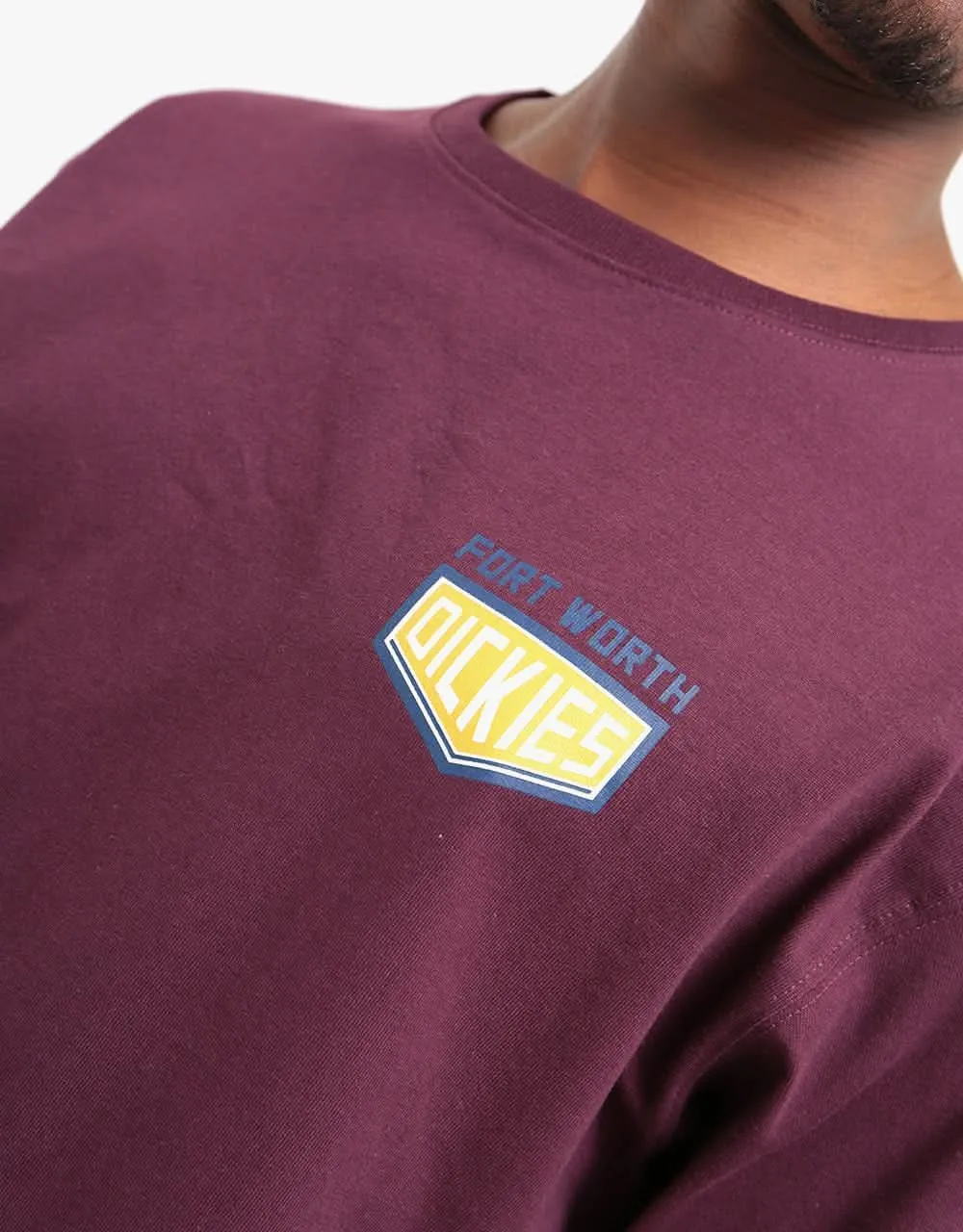 Dickies Timberlane T-Shirt - Maroon