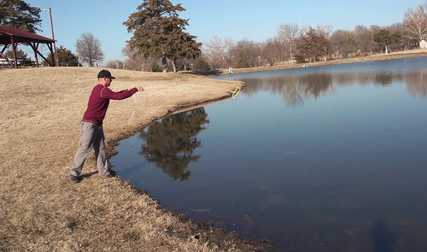 Disc Golf Golden Retriever - Rescue your drowned disc!