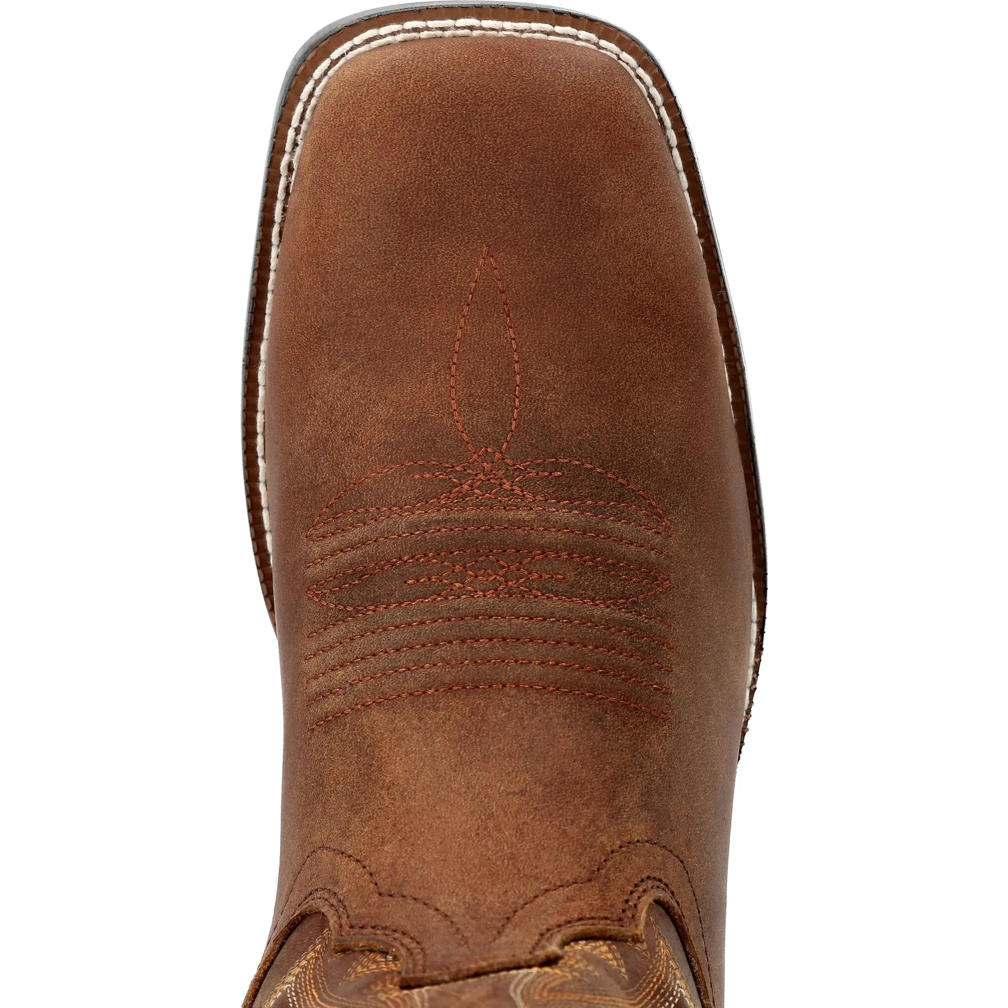 Durango Men's Westward 11" Square Toe Western Boot - Cognac - DDB0352