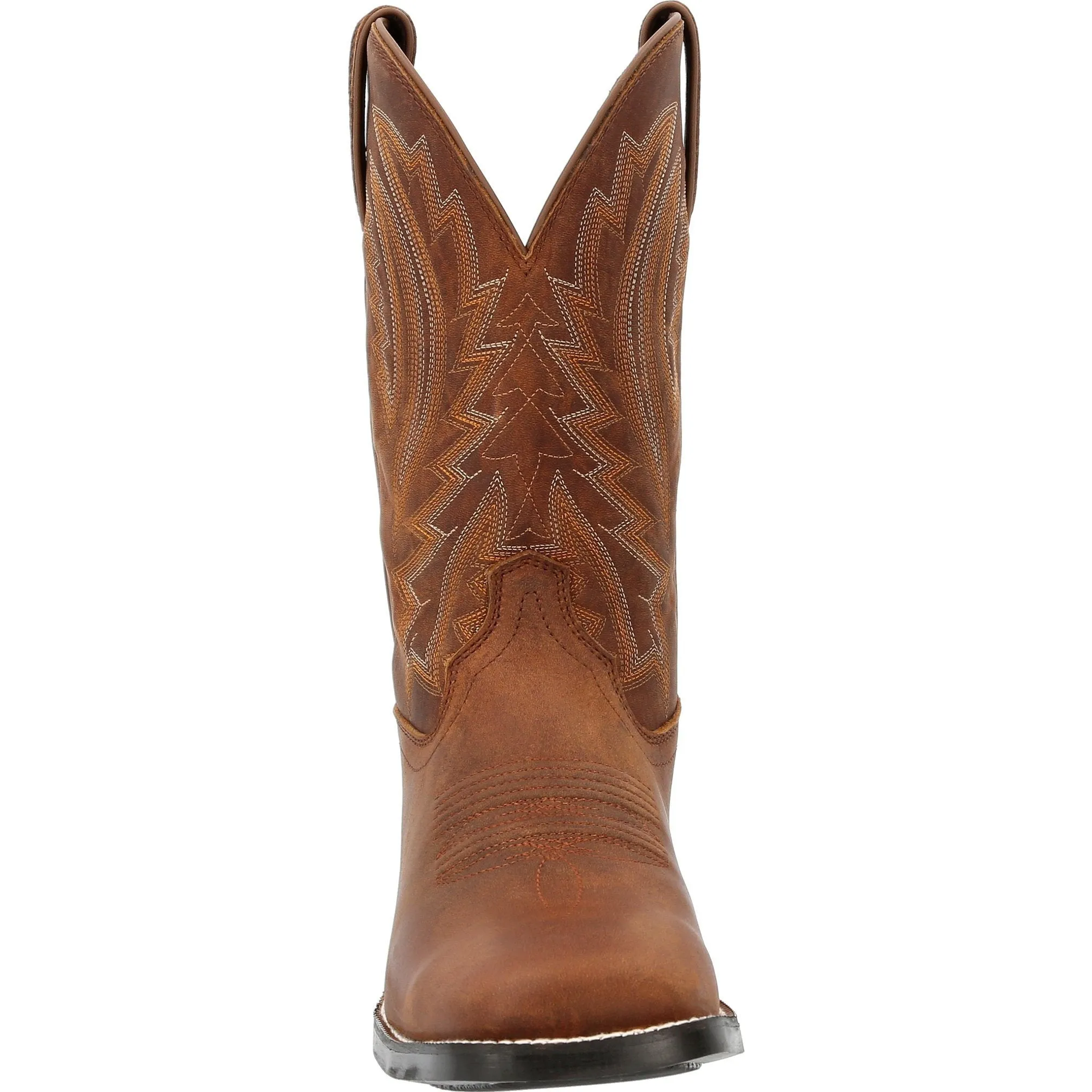 Durango Men's Westward 11" Square Toe Western Boot - Cognac - DDB0352