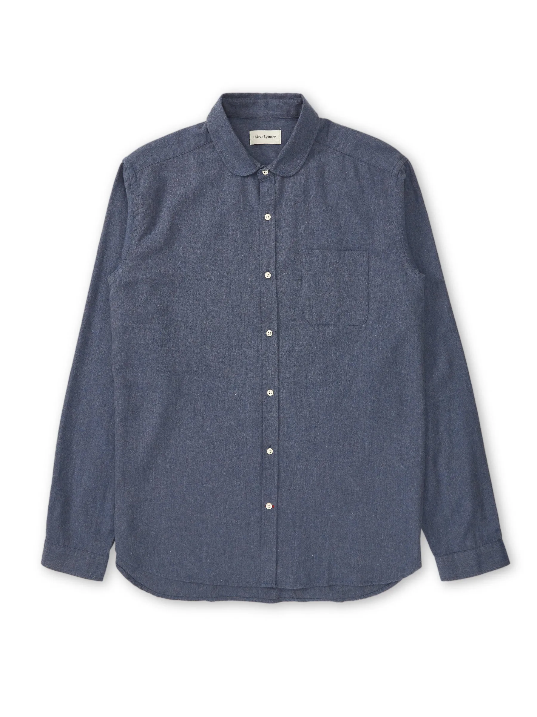 Eton Collar Shirt Abbingdon Slate Blue