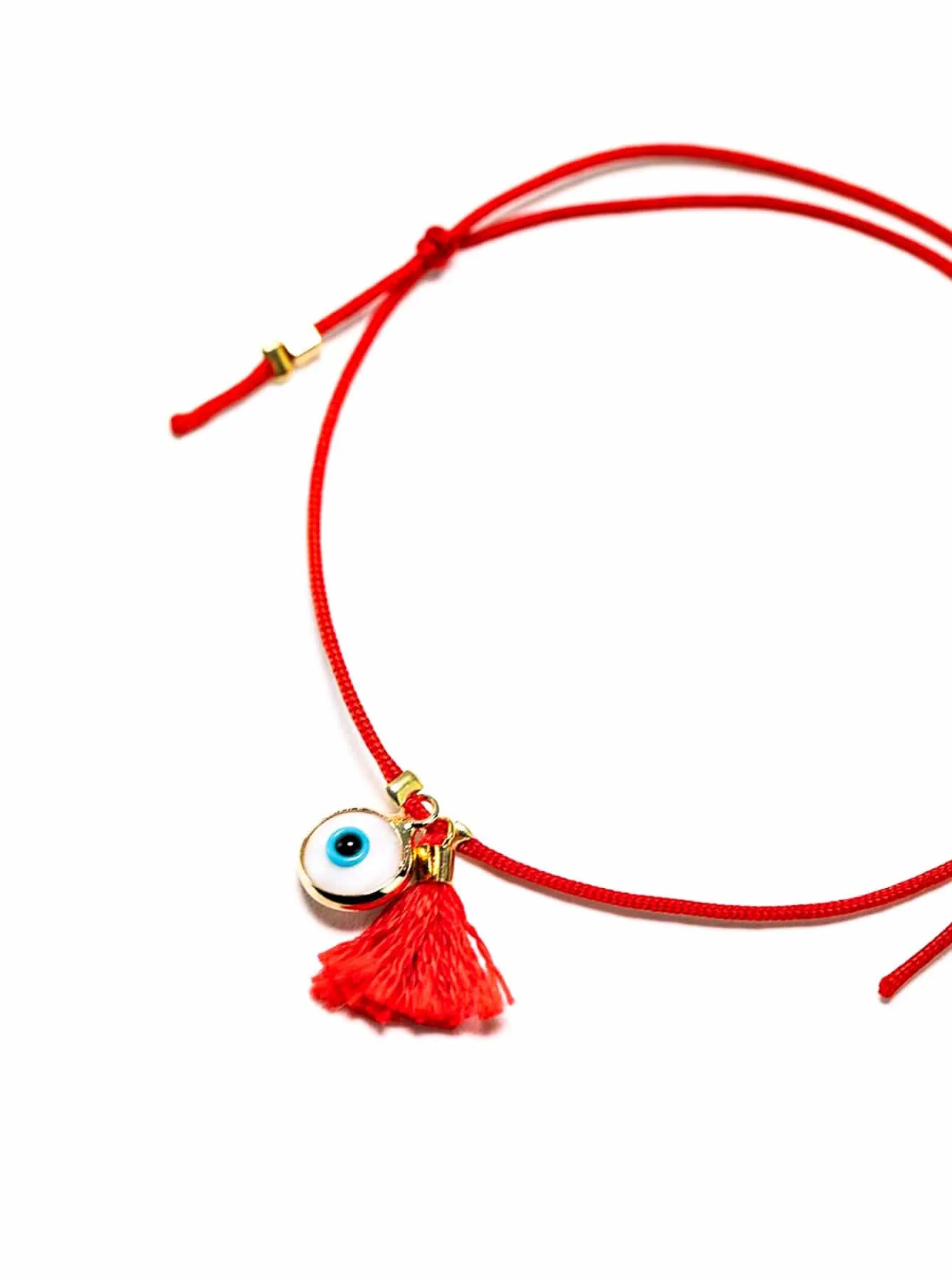 Evil Eye Tassel Bracelet