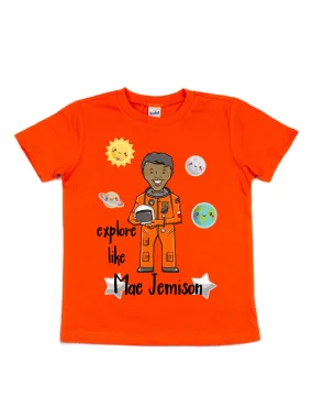 Explore like Mae Jemison Black History Shirt - Kids & Adults