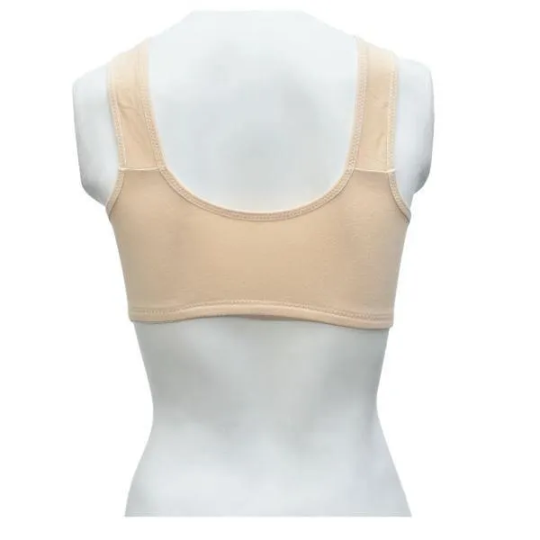 Front Open Bra Plain Back Front Hooks Blouse Bra Best Wireless Cotton Bra