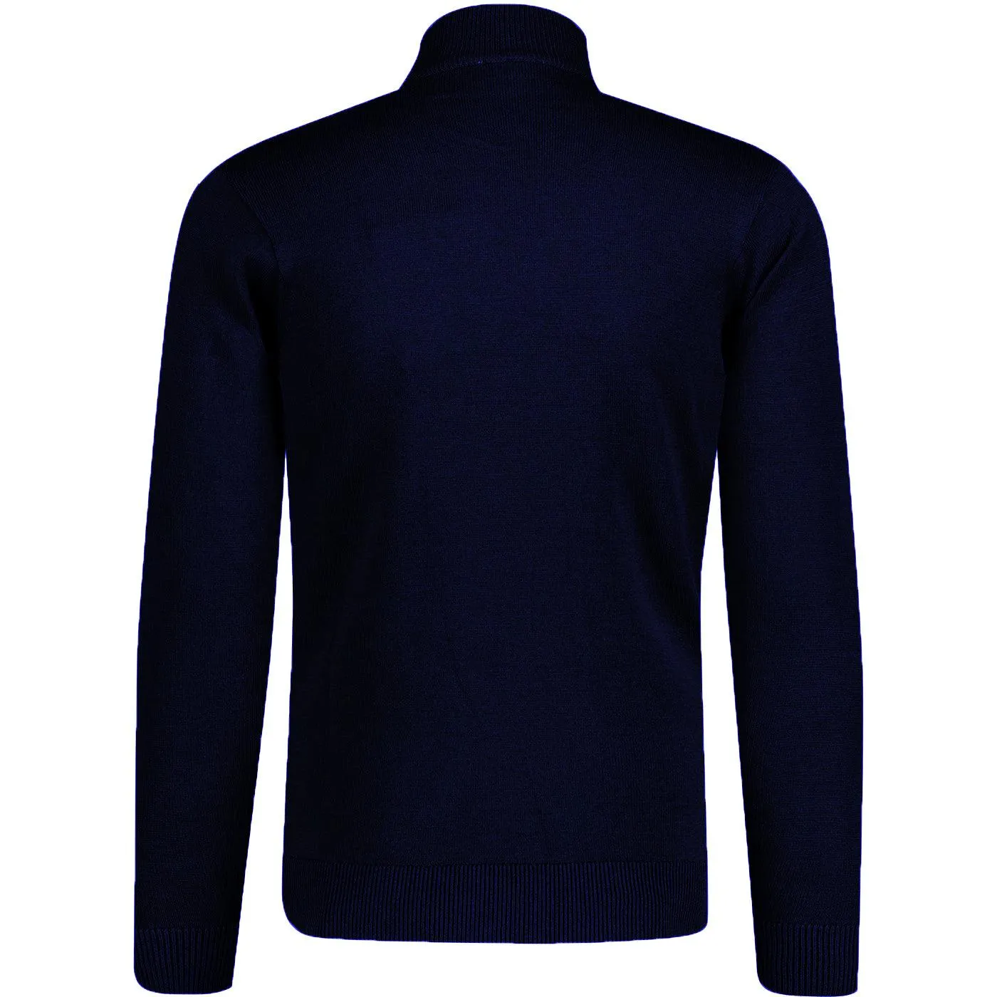 Gabicci Vintage Duke Turtleneck Jumper Navy