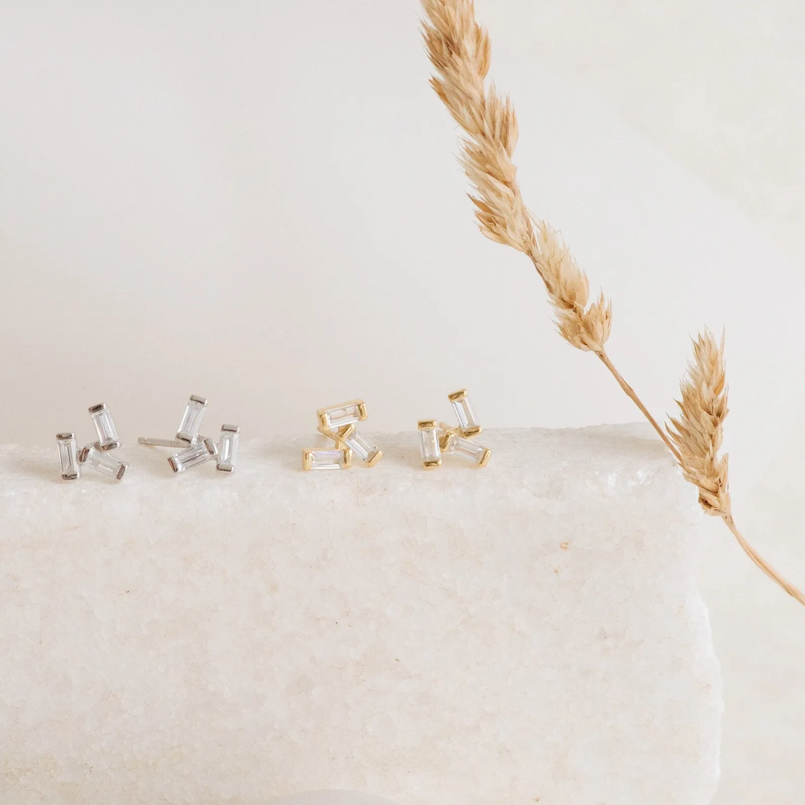 Glacier Diamond Studs