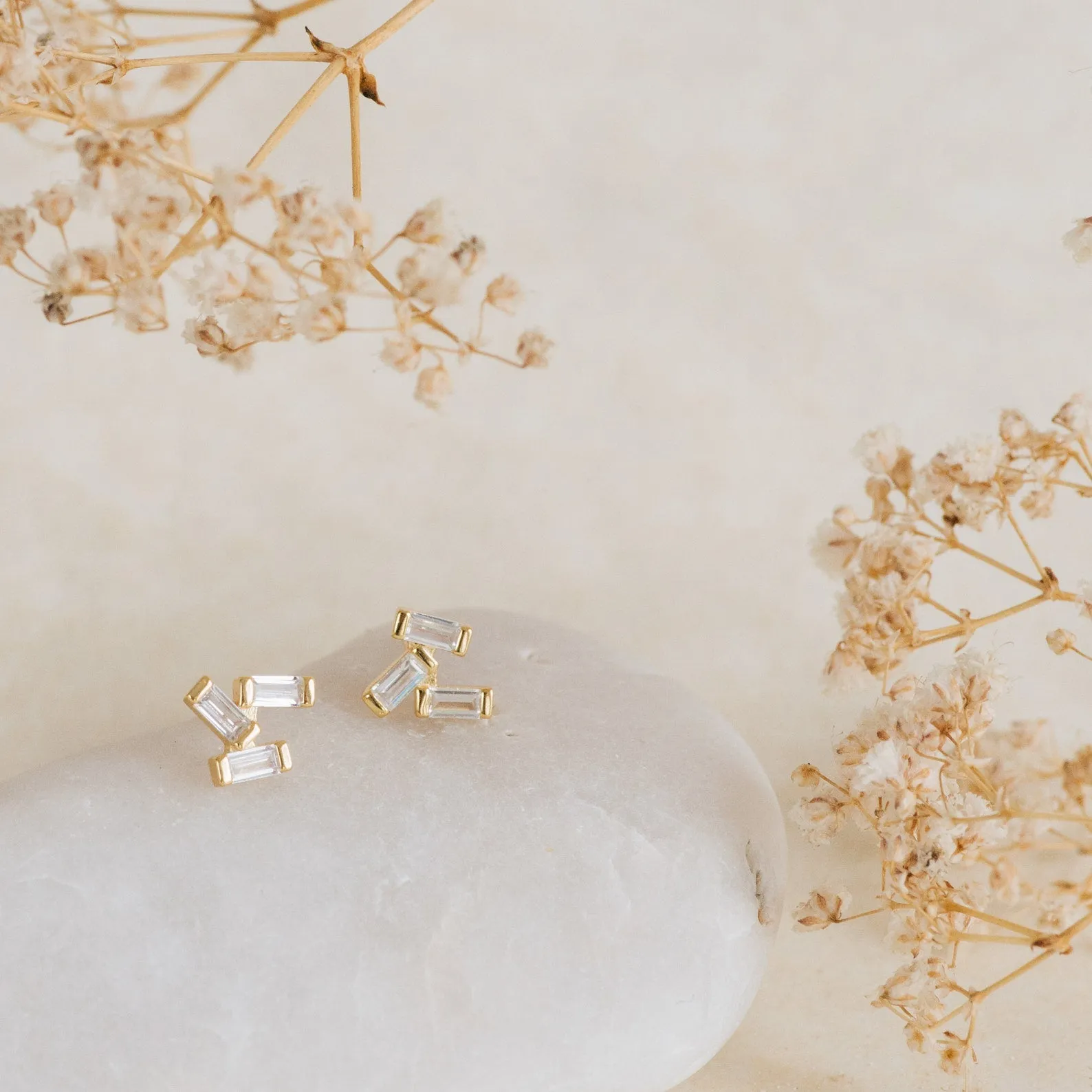 Glacier Diamond Studs