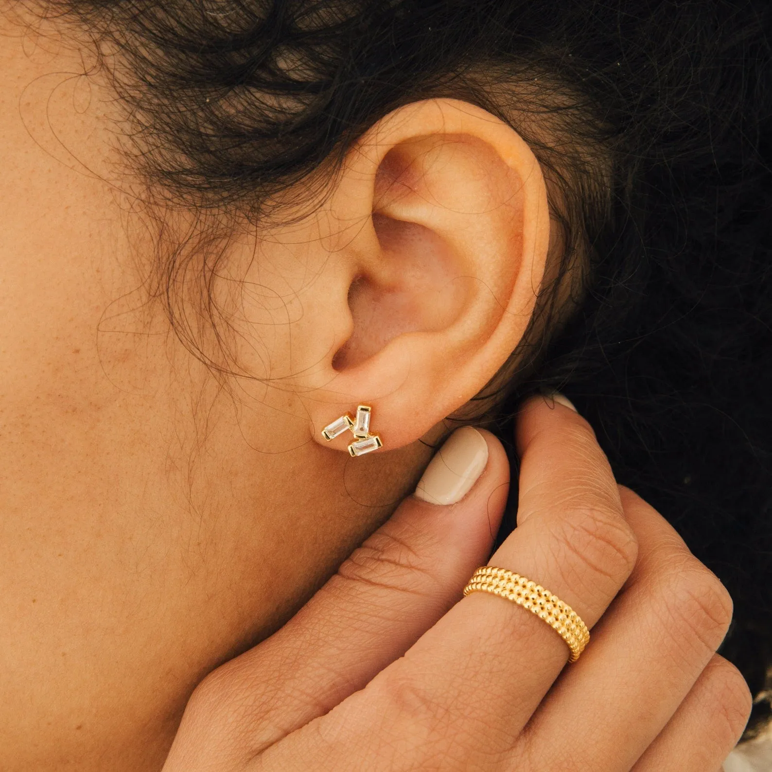 Glacier Diamond Studs