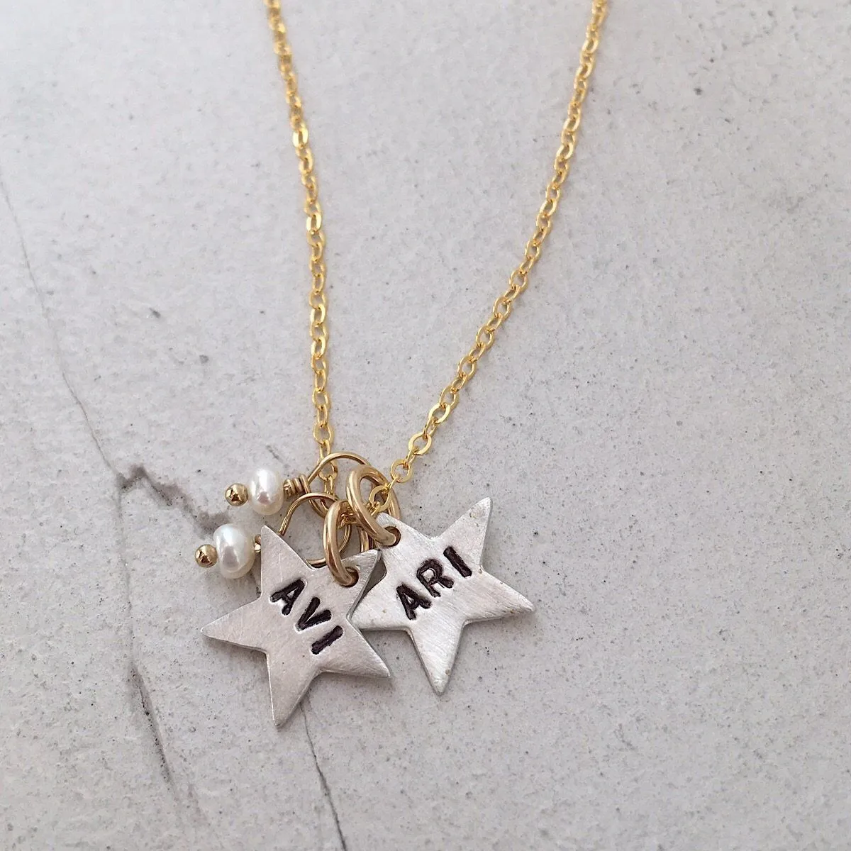 Gold Star Charm