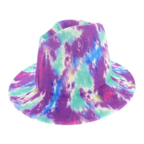 Gorgeous Abstract Patterned Panama Hat