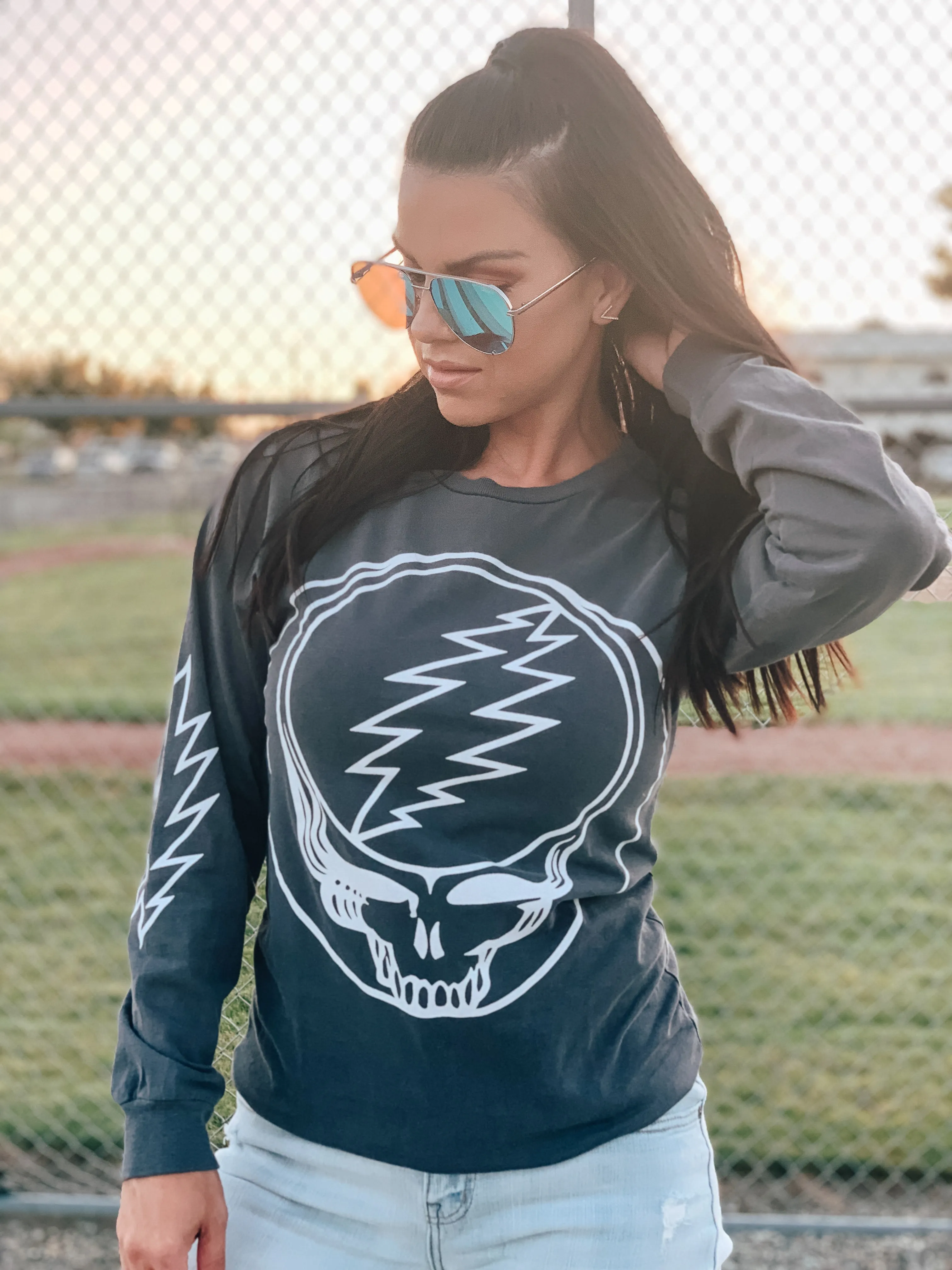 Grateful Dead Skull Long Sleeve