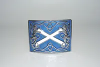 Highland Saltire with Lion Buckle