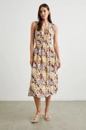 IZZY DRESS (PAINTED FLORAL) - RAILS