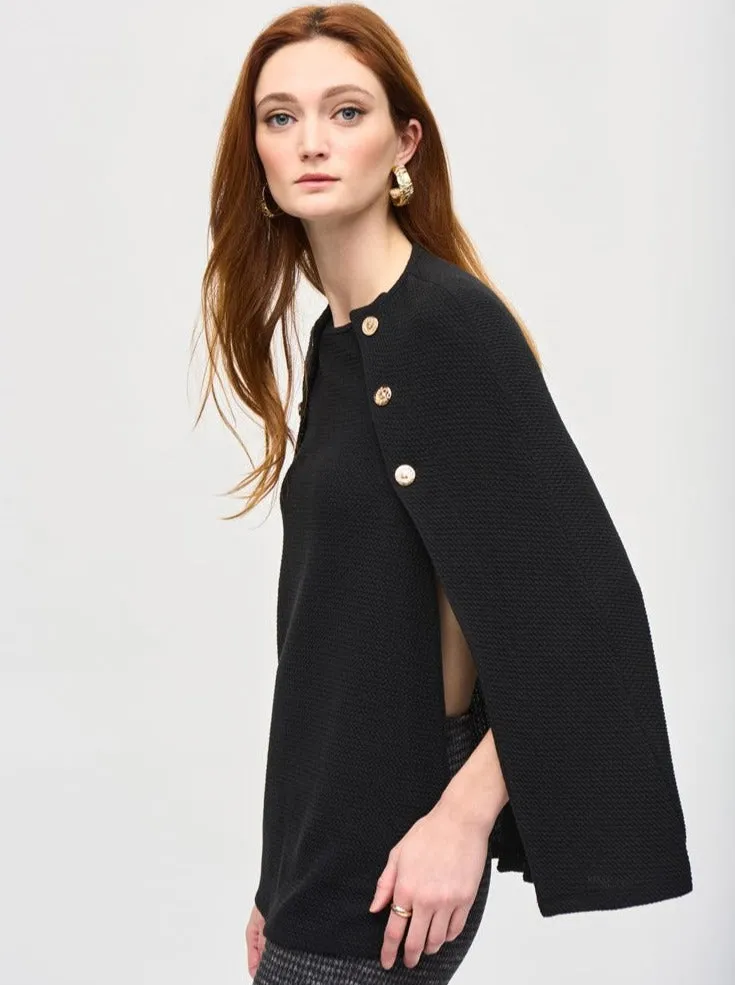 Jacquard Sweater Cover-Up